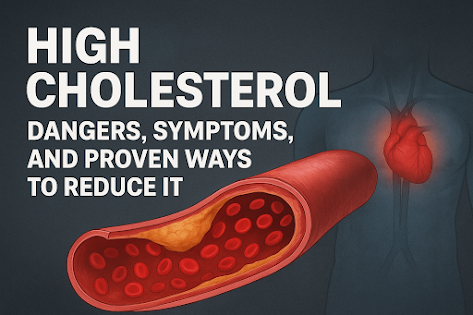 High Cholesterol: Dangers, Symptoms, and Proven Ways to Reduce It